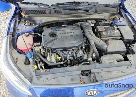 2021 Kia Forte Gt z USA, uszkodzony, nr VIN 3KPF44AC7ME417207